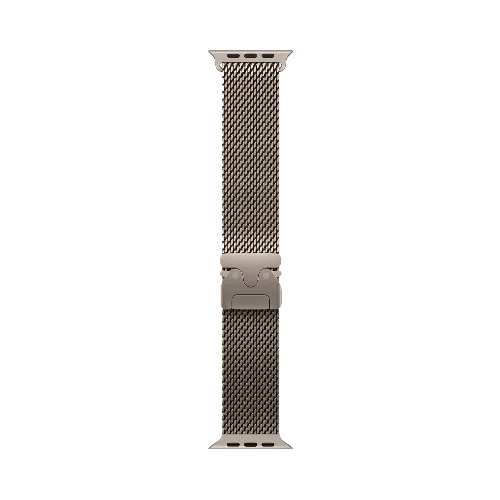 Apple Watch Series Ultra 2 49mm Natural Titanium Case with Titanium Milanese Loop L