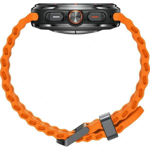 Умные часы Samsung Galaxy Watch Ultra 47мм, ремешок Marine (Titanium Grey, 2025)